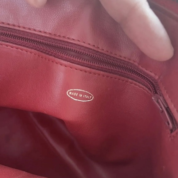 Chanel Red Lambskin Vintage Bag- 100% Authentic - Picture 2 of 10